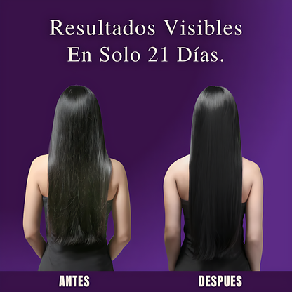 💜 HAIR GROWTH - Vitaminas Capilares Premium 60 Cápsulas