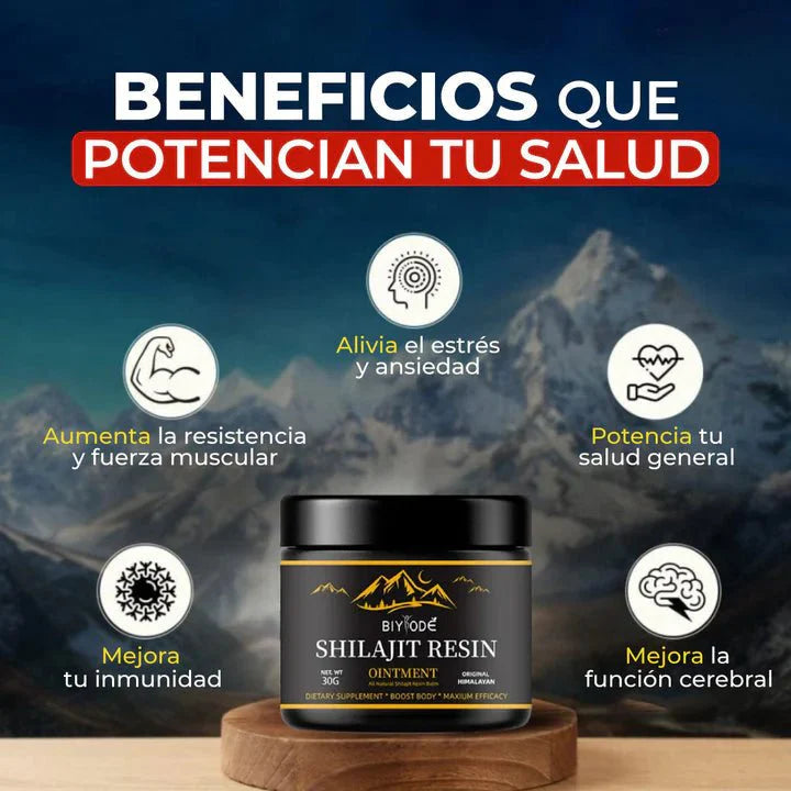 🏔️ Shilajit del Himalaya™ – El Oro Negro que Reactiva Tu Energía y Potencia Natural ⚡🍆