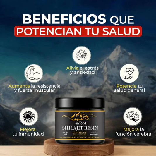 🏔️ Shilajit del Himalaya™ – El Oro Negro que Reactiva Tu Energía y Potencia Natural ⚡🍆